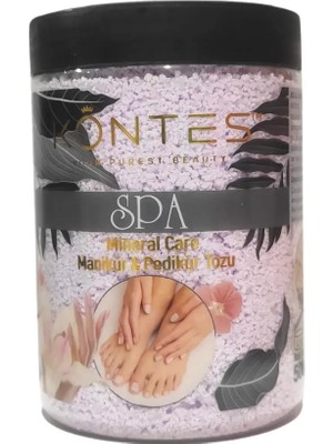 Ovebu Kontes Spa Mineral Care Manikür Pedikür Tozu Mor 500 gr