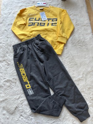 Nurcan Bebe Skate Baskılı Ikili Erkek Takım