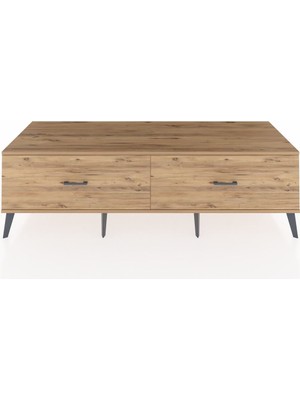 Dienni Kronos Tv Ünitesi 2 Çekmeceli  176X59X51 Çam-Çam/çam