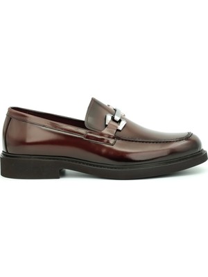 Tuna Hakiki Açma Deri Loafer Siyah Erkek Ayakkabı Eva Taban - 2000