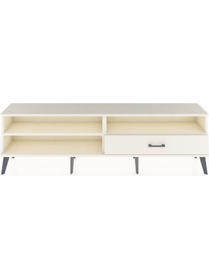Dienni Arges Tv Ünitesi 2 Raflı Tek Çekmeceli  176X30X51 Aytaşı-Aytaşı/aytaşı