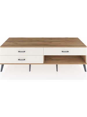 Dienni Kronos Tv Ünitesi 3 Çekmeceli  176X59X51 Çam-Çam/aytaşı