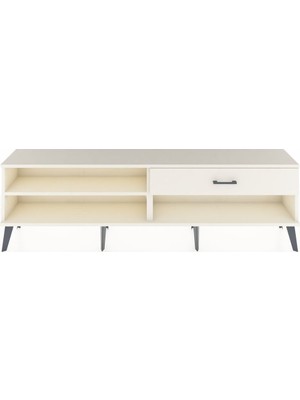 Dienni Arges Tv Ünitesi Tek Raflı Tek Çekmeceli  176X30X51 Aytaşı-Aytaşı/aytaşı