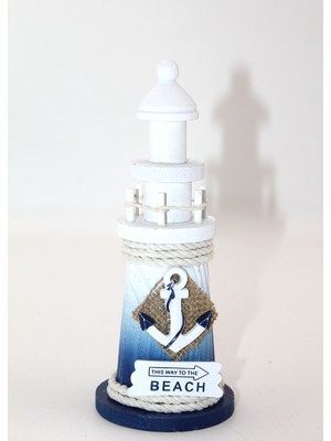 Poebgo Family's Ahşap Marin Deniz Feneri Model 6