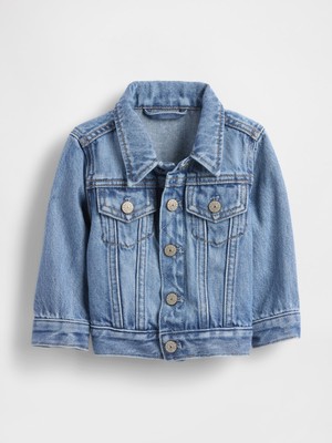Gap Bebek Mavi Ultrasoft Icon Denim Ceket