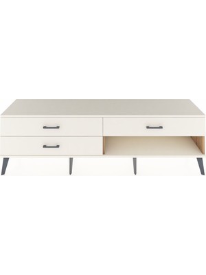 Dienni Hyperion Tv Ünitesi 3 Çekmeceli  176X44X51 Çam-Aytaşı/aytaşı