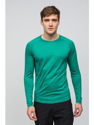 Od Sportswear All-Season %100 Merino Uzun Kollu T-Shirt 135 gr - Turkuaz