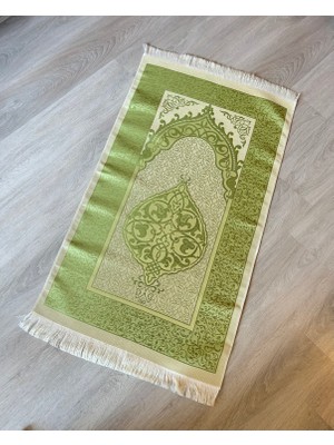 Desenli Saçaklı Hediyelik Bohçalık Tafta Osmanlı Seccade