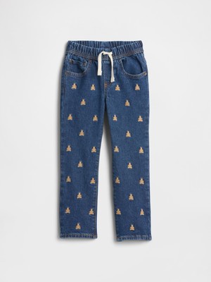 Gap Erkek Bebek Mavi Pull-On Original Straight Jean Pantolon