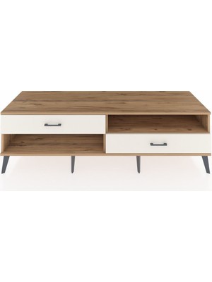 Dienni Kronos Tv Ünitesi Tek Raflı 2 Çekmeceli  176X59X51 Çam-Çam/aytaşı