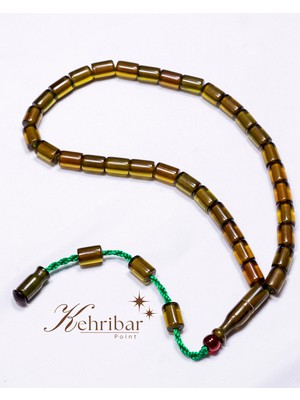 Kesme Kehribar Tesbih Kö07