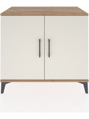 Dienni Hyperion Şifonyer 2 Kapaklı 88X44X80 Çam-Aytaşı
