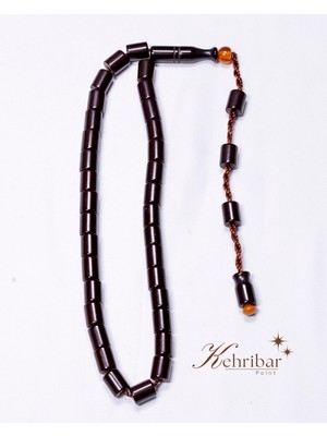 Kesme Kehribar Tesbih Kö08