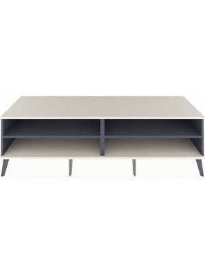 Dienni Kronos Tv Ünitesi 2 Raflı  176X59X51 Antrasit-Aytaşı/antrasit