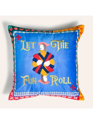 Zsa Zsa Zsu Hansı Dijital Baskılı Dolgulu Kırlent 50x50 Cm Renkli