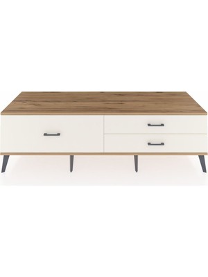 Dienni Kronos Tv Ünitesi 3 Çekmeceli  176X59X51 Çam-Çam/aytaşı