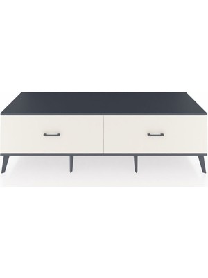 Dienni Kronos Tv Ünitesi 2 Çekmeceli  176X59X51 Aytaşı-Antrasit/aytaşı