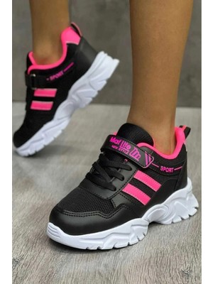 Adımist Çocuk Ortopedik Cırtlı Hafif Unisex Sneaker Spor Ayakkabı (MAF CIRTLI)