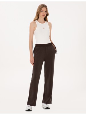 Pierre Cardin Kadın Kahverengi Loose Fit Eşofman Altı 50315304-VR029