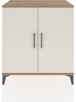 Dienni Hyperion Şifonyer 2 Kapaklı 88X44X96 Çam-Aytaşı