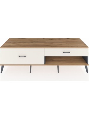 Dienni Kronos Tv Ünitesi 2 Çekmeceli  176X59X51 Antrasit-Çam/aytaşı