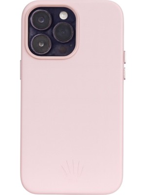 Watch of Royal Triton Iphone 15 Pro Max Pembe Kılıf Magsafe Özellikli Deri Kılıf