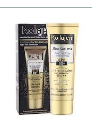 Kaizen Collagen Spf 90+ Yüksek Korumalı Güneş Kremi 24 K Gold Hyaluronica Acid Gün Boyu Kalıcı 100 ml