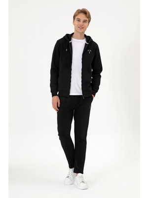 U.s. Polo Assn. Erkek Siyah Eşofman Altı 50313747-VR046