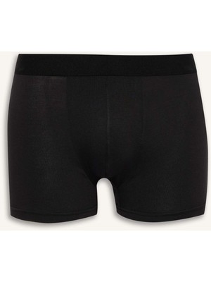 DeFacto Erkek Regular Fit Modal Boxer Siyah Renk Z7165AZ25AU