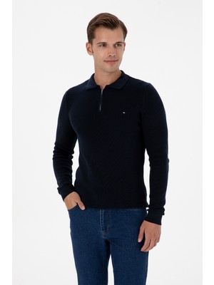 U.S. Polo Assn. Erkek Lacivert Basic Kazak 50313685-VR033