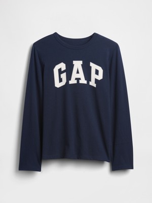 Gap Erkek Çocuk Lacivert Gap Logo T-Shirt