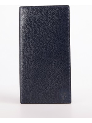 Fabrika Lacivert Erkek 9X18X0 cm Deri Cüzdan OUTFRK004