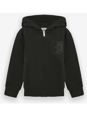 Iceberg Bg Store Erkek Çocuk Siyah Eşofman Üstü