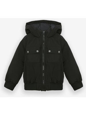 Iceberg Bg Store Erkek Çocuk Siyah Mont