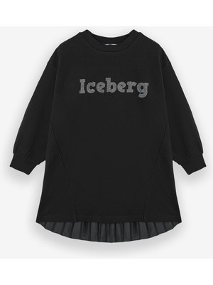 Iceberg Bg Store Kız Çocuk Siyah Elbise
