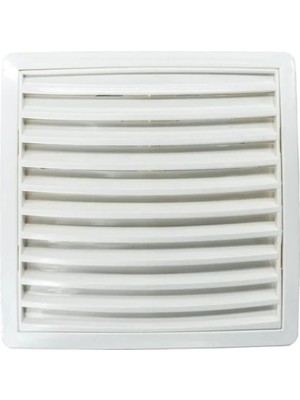 Ayarlanabilir Kare Baca Kapağı Duvar Menfezi 90-140 mm Ayarlı