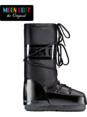 Moon Boot Kadın Kar Botu Icon Glance Siyah