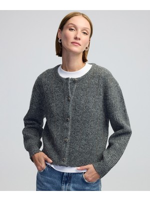 İpekyol Taş düğmeli triko hırka IW6240050308126