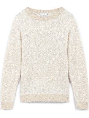 İpekyol Dokulu colorblock kazak IW6240050310039