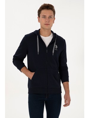 U.s. Polo Assn. Erkek Lacivert Hırka (Örme) 50307765-VR033