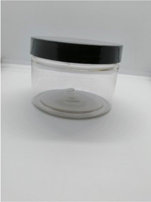 Ziylan 300CC Siyah Kapak Plastik Px Krem Kutusu,krem Kavanoz,plastik Kutu,50 Adet