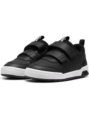 Puma Multiflex 2 Sl V Ps-Black-Black Çocuk Ayakkabı-Siyah