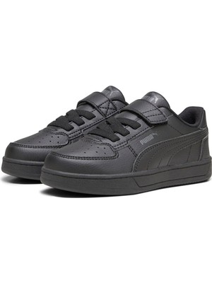 Puma Caven 2.0 Ac+ Ps-Black-Cool Dark Gray Çocuk Ayakkabı-Siyah