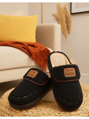 Slipcat Kadın Desenli Peluş Kaymaz Hafif Tabanlı Tüylü Terlik  Ev Terliği