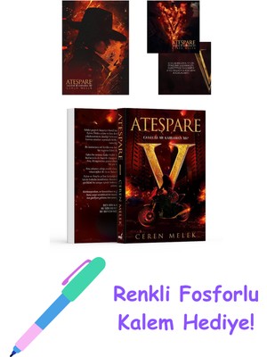 İndigo Kitap Ateşpare 1 - Canavar Mı Kahraman Mı? + Fosforlu Kalem Hediye