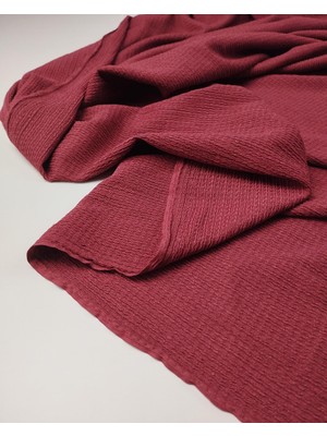 Kumaş Parça Vişne Irmak Örme Jarse (En 150 cm x Boy 190 Cm)