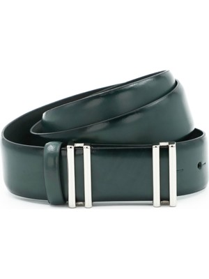 Tuna Nappa Hakiki Deri 3,50 cm Pimli Toka Klasik Erkek Kemer - KMR101