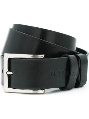 Tuna Nappa Hakiki Deri 4,00 cm Spor Erkek Kemer - KMR251