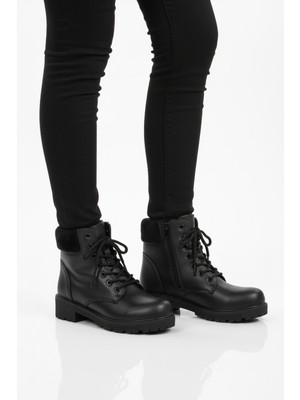 Ayk's Siyah Içi Polarlı Kaymaz Kadın Bot Marc 4030 Z