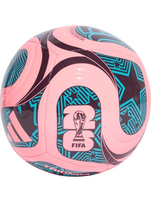 adidas FIFA World Cup 26™ Trionda Club Pembe Futbol Topu Renkli Dayanıklı Yüzey ile Oyun Performansı